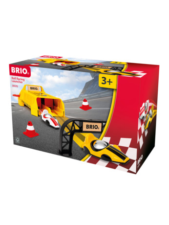 BRIO Rolwagen lanceer race