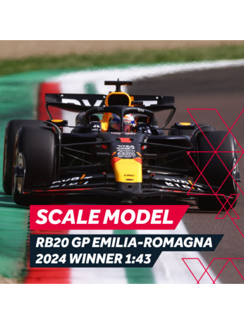 1:43 RB20 GP Emilia-Romagna 2024 - Winner - Schaalmodel - Red Bull Racing