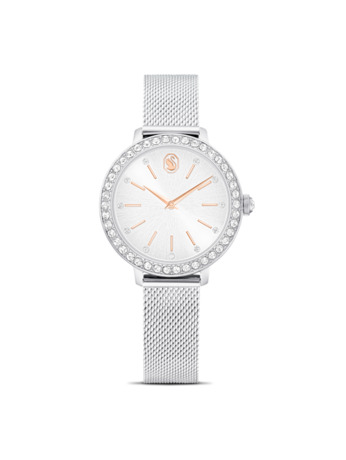 Certa Mesh Strap Stainless Steel shiny Silver