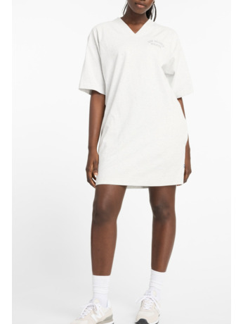 Woman Essentials Stacked Logo French Terry Graphic Dress Apparel