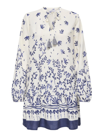 Regular Fit V-Neck Long Sleeves (L/S) Essentiële herfstjurk met V-hals met lange mouwen en normale pasvorm - Verhoog je stijl