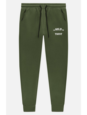 De Out Pants Donkergroen Unisex