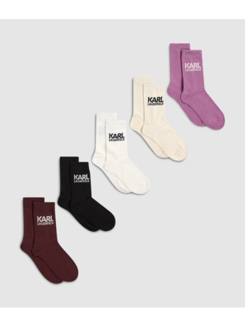 STACK LOGO SOCKS 5PK