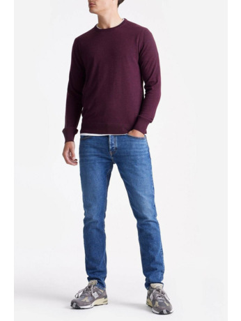 King Essentials The John Pullover Merino Burgundy
