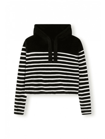 terry hoodie stripes