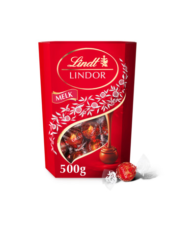 LINDOR Melkchocolade Bonbons 500g