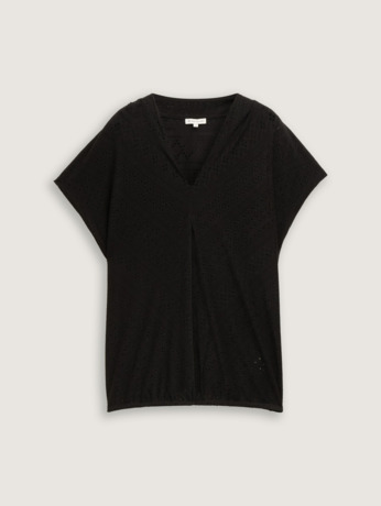 Opengewerkt T-shirt