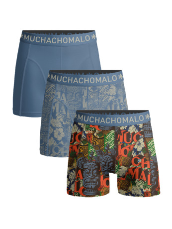 Jongens 3-Pack Boxershorts Print/Print/Effen
