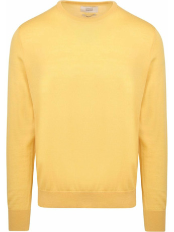 King Essentials The John Pullover Merino Geel
