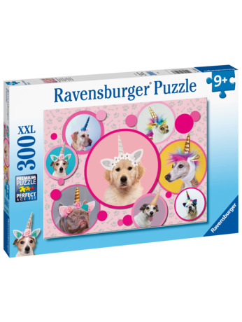 Ravensburger puzzel Schattige Eenhoorn-honden