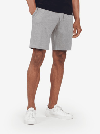 No Label Heren Mand Grijs Panier Piqué Cotton