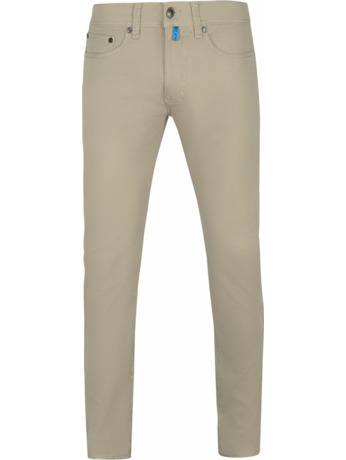 Pierre Cardin 5 Pocket Broek Antibes Kaki