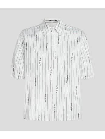 LINE SIGNATURE AOP PPLN BLOUSE