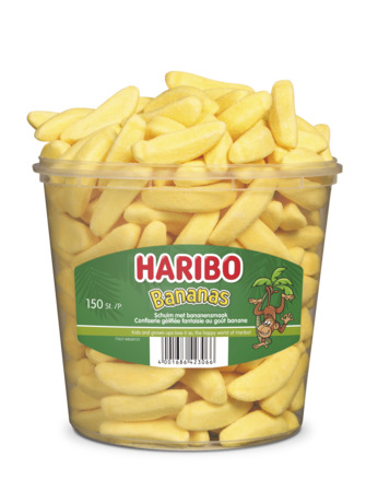 Haribo Bananen 150 stuks