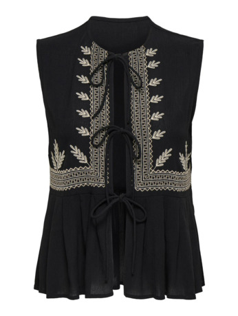Regular Fit O-Neck 2/4 Sleeves (2/4) Top met O-hals en normale pasvorm voor de zomerzon