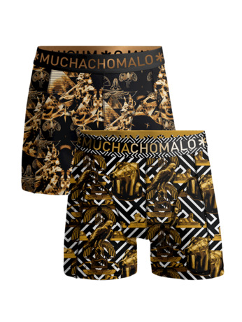 Heren 2-Pack Boxer Short Myth Egypte Print/Print