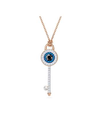 Symbolica Pendant Rose Gold shiny Dark Multi