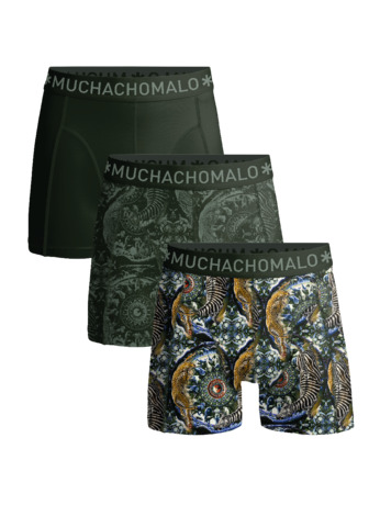 Jongens 3-Pack Boxershorts Print/Print/Effen