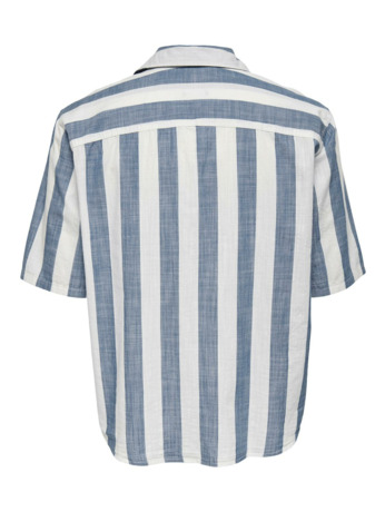 Relaxed Fit Shirt Kraag Korte Mouwen (K/M) Heren