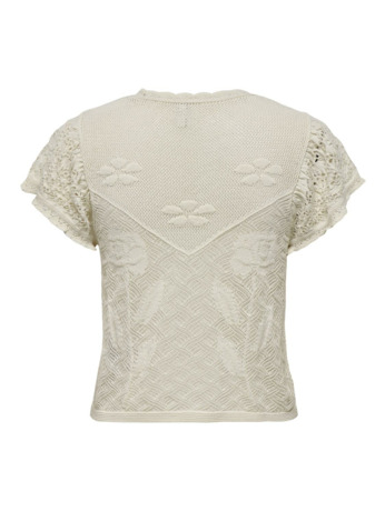 Standard Fit O-Neck Short Sleeves (S/S) Trendy jeugd O-hals mouwloze gebreide top
