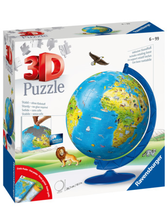 Ravensburger 3D-puzzel 180 stuk(s) Wereldbol
