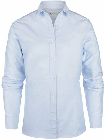 Steppin' Out Blouse Lauren Oxford Dames Lichtblauw