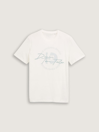 T-shirt met logo-opdruk