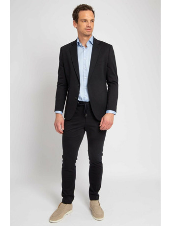Suitable Jersey Suit Navy