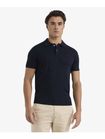 Fine Merino Polo 100% Merino Wool Heren