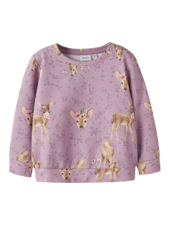 Normale pasvorm ronde hals lange mouwen (L/S) Meisjes