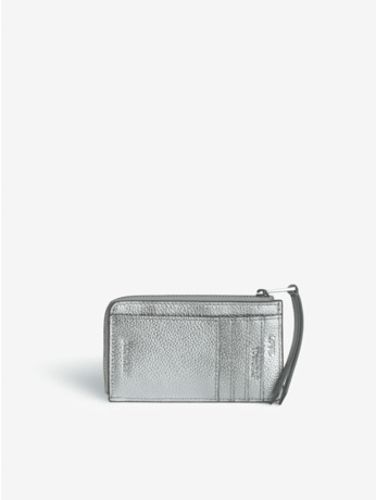 ZV CARD METALLIC GRAINED LEATH