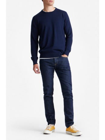 King Essentials The John Pullover Merino Navy