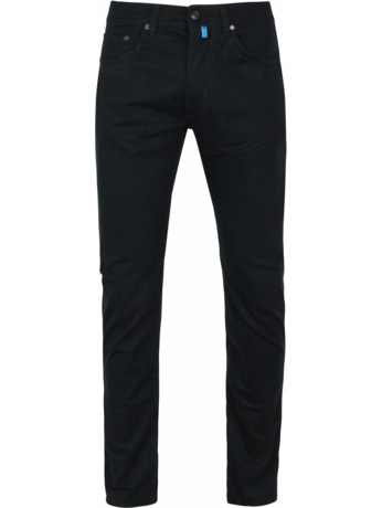 Pierre Cardin 5 Pocket Broek Antibes Donkerblauw