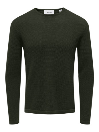 ONSPANTER LIFE 12 STRUC CREW KNIT N