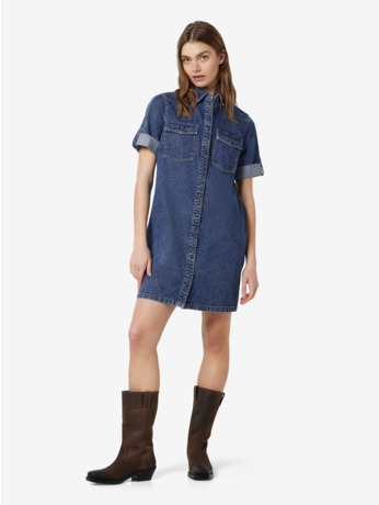 NMNEW SIGNE S/S DENIM DRESS VI002MB