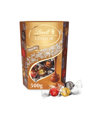LINDOR Assorti chocolade bonbons 500g