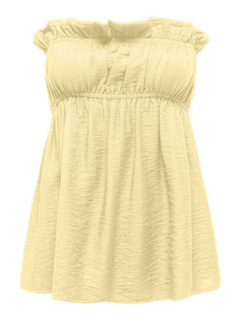 ONLLINO RUFFLE BANDEAU TOP WVN OX