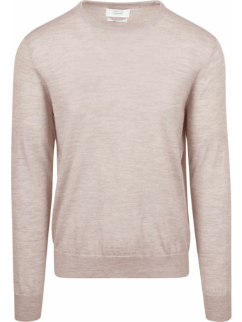 King Essentials The John Pullover Merino Greige
