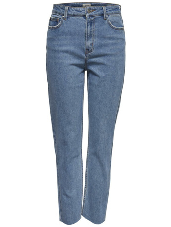 Straight Fit Straight fit jeans met zakken aan de voorkant en enkellengte