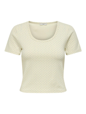 Regular Fit U-Neck Short Sleeves (S/S) Regular fit U-hals top met korte mouwen