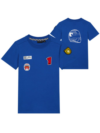MV Kids - T-shirt Badges - Kobalt