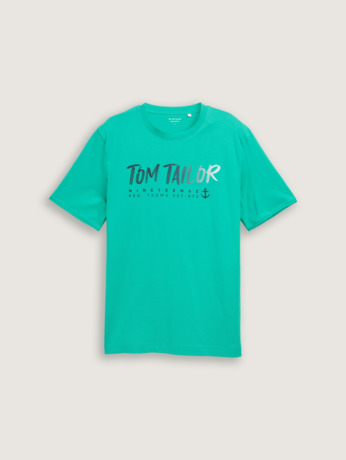 T-shirt met logo-opdruk