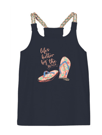 Regular Fit O-Neck Sleeveless (S/L) Top
