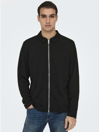 Polo met lange mouwen (L/S) met normale pasvorm Heren
