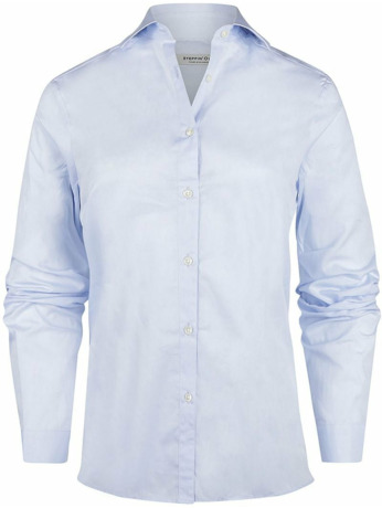 Steppin' Out Blouse Bibi poplin Sky Blue