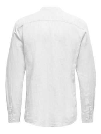 Slim Fit China Kraag Lange Mouwen (L/M) Heren