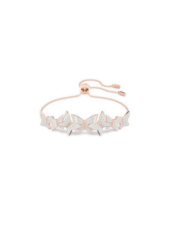 Idyllia Lilia Soft Bangle Rose Gold shiny Crystal