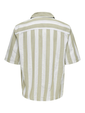 Relaxed Fit Shirt Kraag Korte Mouwen (K/M) Heren