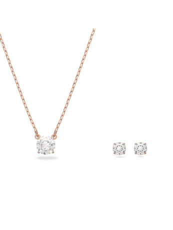 Stilla Round Attract Set Round OU Rose Gold shiny White