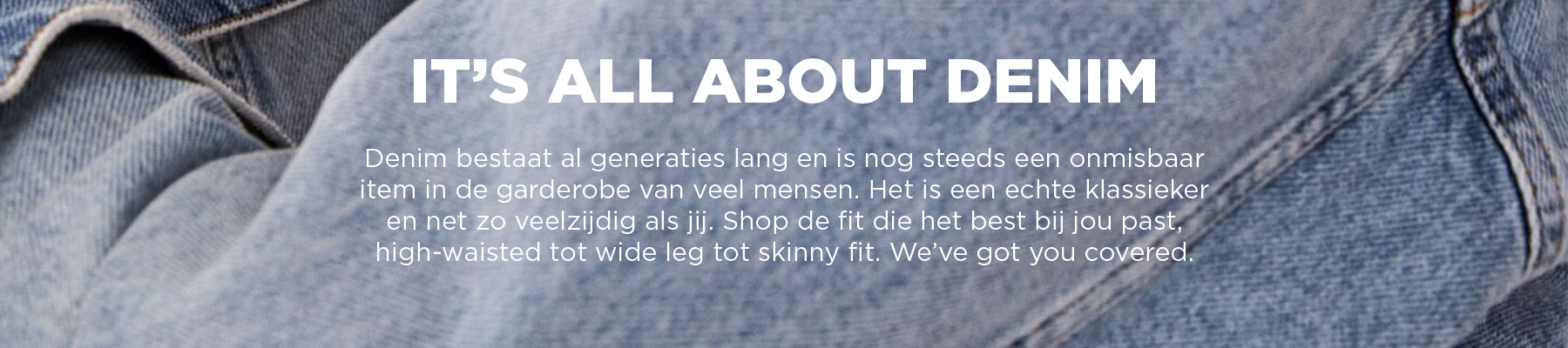 It's all about denim